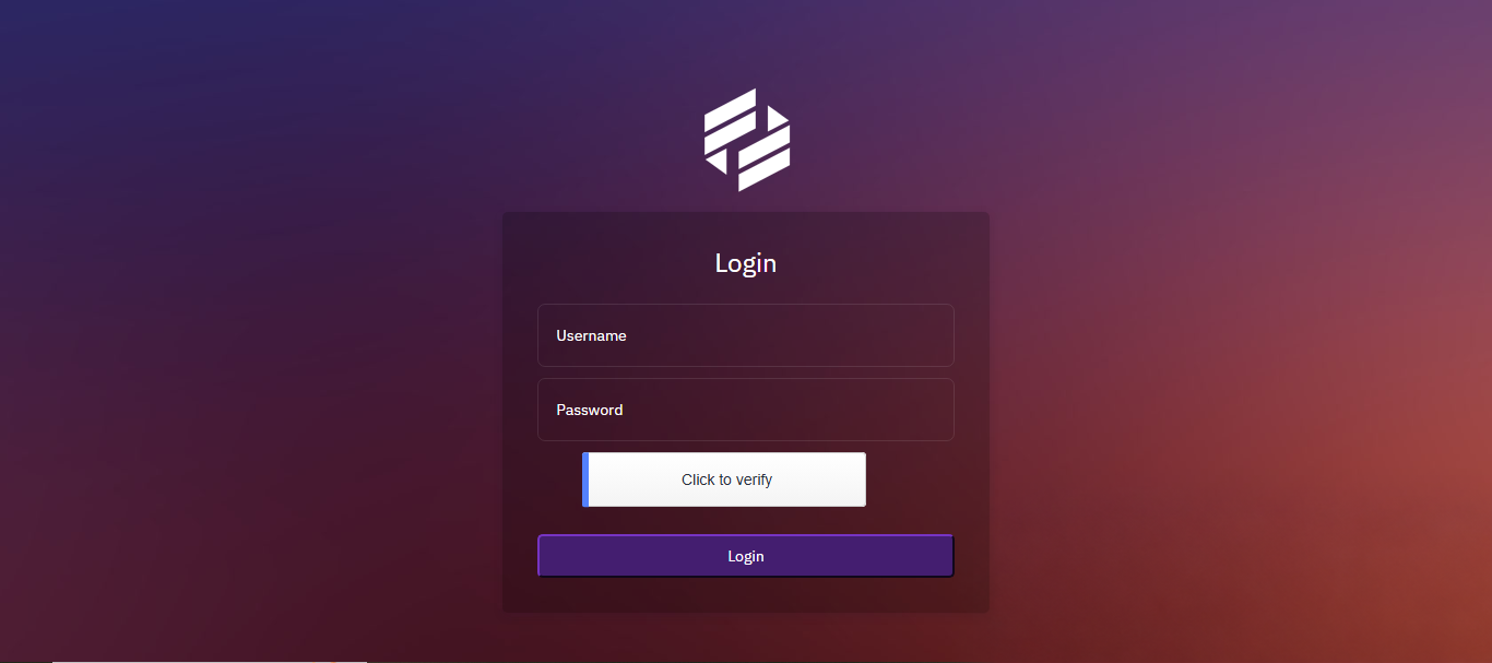 Écran de connexion du panel revendeur Dino Pro